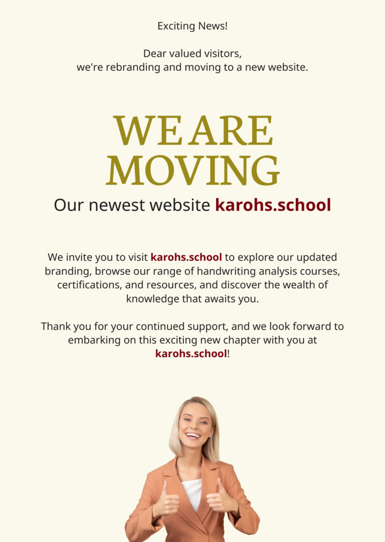 KAROHS International School of Handwriting Analysis